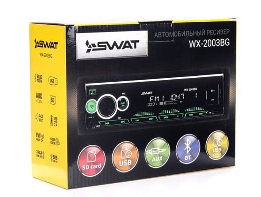 Автомагнитола SWAT WX-2003BG